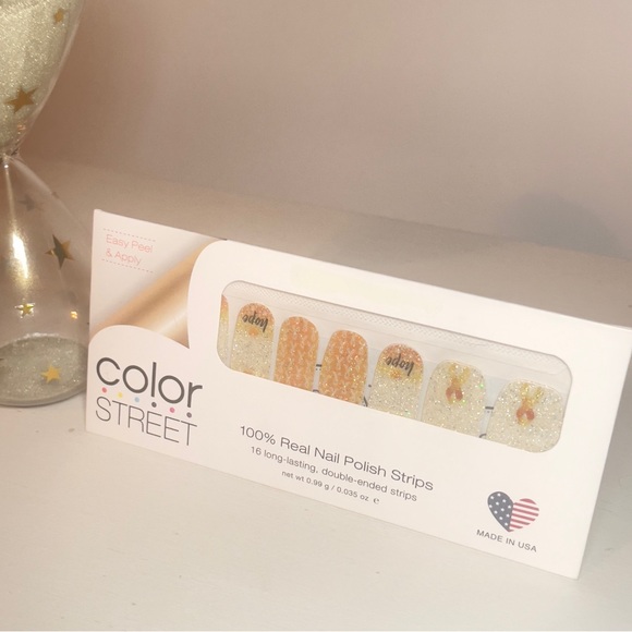 Color Street Hope, Love, Cure Retired Childhood Cancer Fundraiser Nail Set - Picture 7 of 10